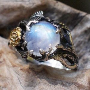 BlackTreeLab Cleo Moonstone Ring 10